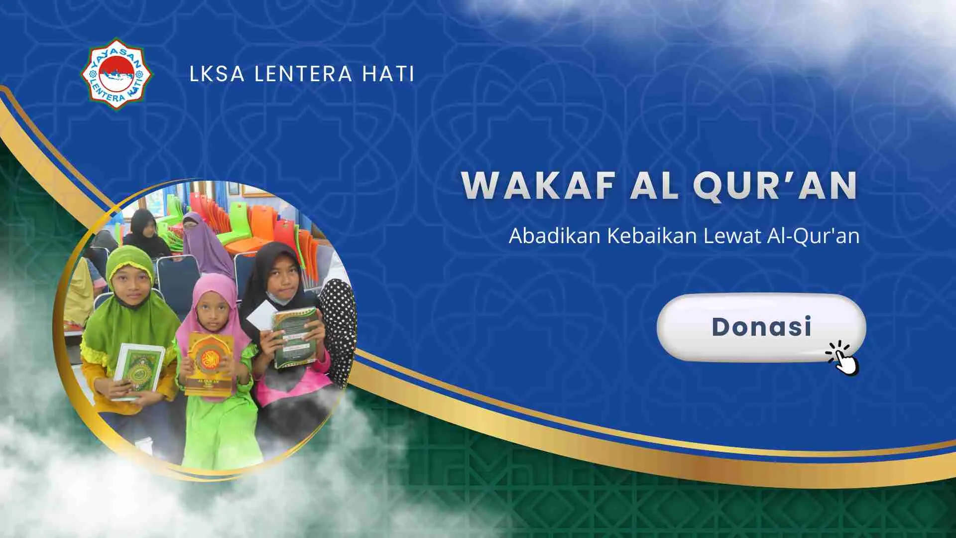 Wakaf Al-Qur'an untuk Anaka Yatim Dhuafa